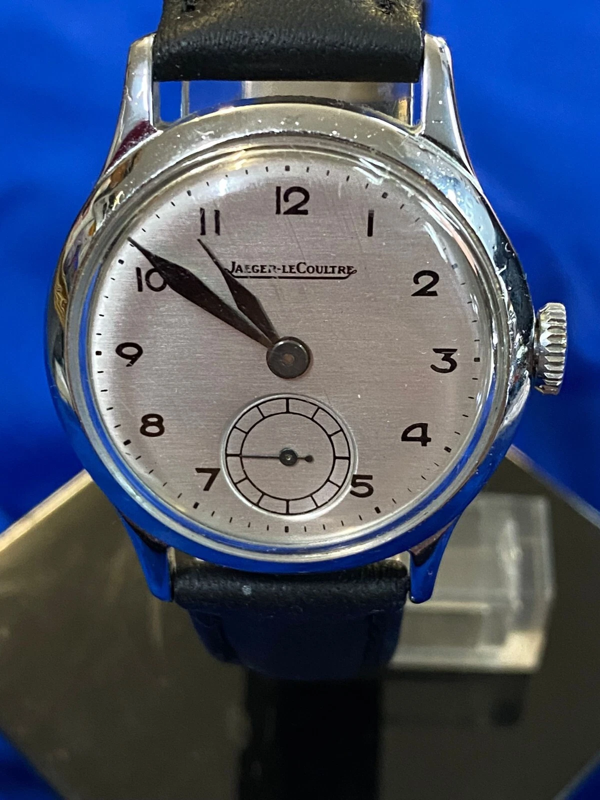 Jaeger LeCoultre — Jaeger LeCoultre Military Officer's Watch Manual Wind Wristwatch WW2 #90