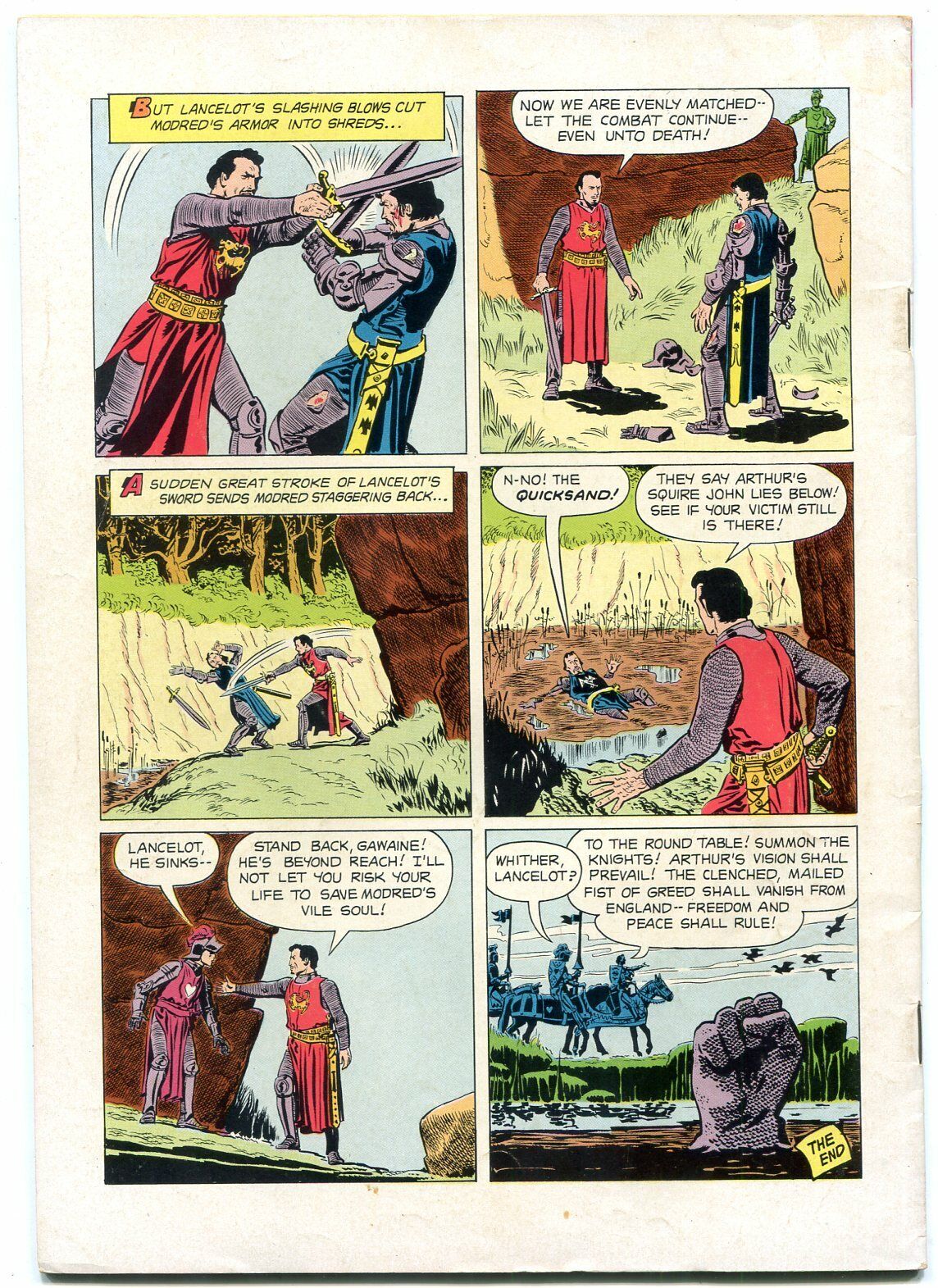 Knights of the Round Table- Four Color Comics #540 1954- Robert Taylor FN- NOWOŚĆ Natychmiastowa dostawa