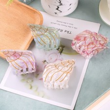 Seashell Conch Claw Clip Hair Barrettes Women Girls Hairpin Hair Accessory Gifts