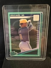 Jesus Made 2025 Donruss Clearly Rated Prospects #162 - Milwaukee Brewers