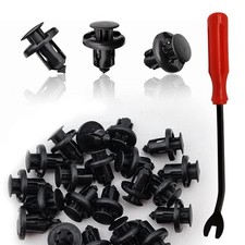 100PCS 10mm Fender Liner Clips Compatible Honda CR-V Bumper Repair Fender Clips