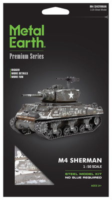 Modello M1 Abrams Kit Modello 3D Metal Earth M1 Abrams Carro Armato Americano, Taglio Laser Per Assemblare - Per Adulti E Ragazzi Modellismo Taglio Laser - Foto 6