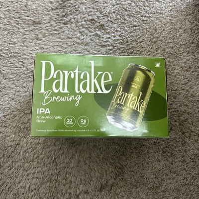 Partake Brewing Craft Non Alcoholic Beer, IPA!  2 6 PACKS  x 12 Fl Oz Cans