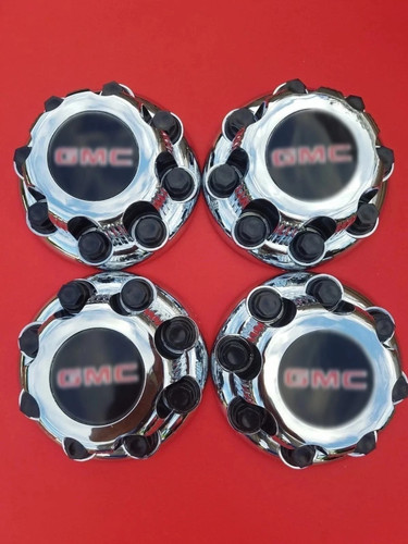 4 PCS 16" 8-Lug Wheel Center Hub Cap Fits GMC Sierra Yukon 1500 2500 3500