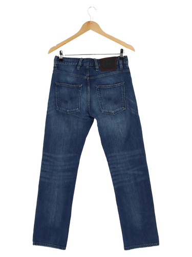 STRELLSON Jeans Uomo Blu Parel Straight Leg (W29) - Foto 2 di 3