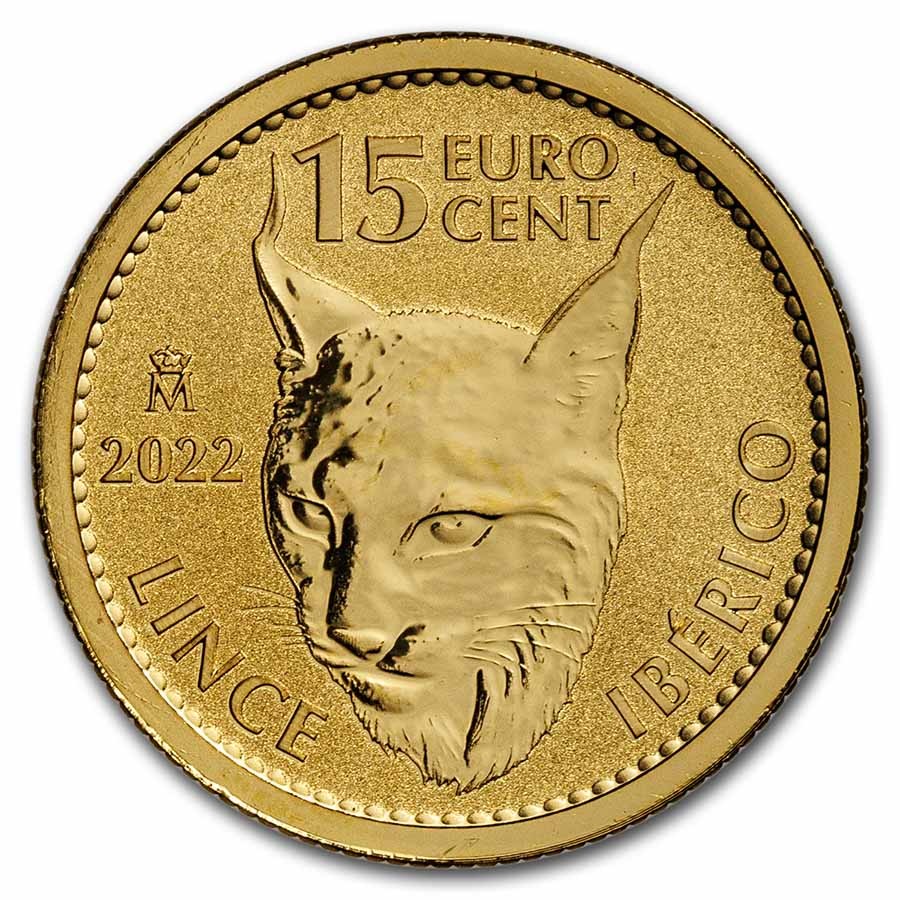 2022 Spain 1/10 oz Gold Reverse Proof Iberian Lynx Doubloon | eBay