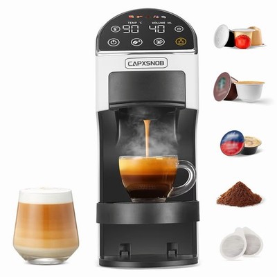 Magician2 Kaffeepadmaschine 5-in-1 für Nespresso, Dolce Gusto, Starbucks, ESE 4