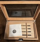 Rodriguez Cigar Humidor Box with Digital Hygrometer/thermometer Caliber R4 Nice! — photo 8