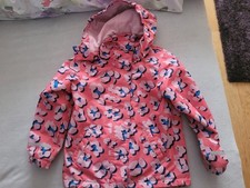 Tchibo TCM Matschjacke Mädchen, Gr. 122/128 Pink, Rosa, Gebraucht