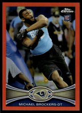 Michael Brockers 2012 Topps Chrome #57 St. Louis Rams Insert ? SEE SCAN!
