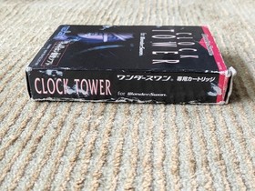 Clock Tower Bandai Wonderswan Complete CIB Tested US SELLER