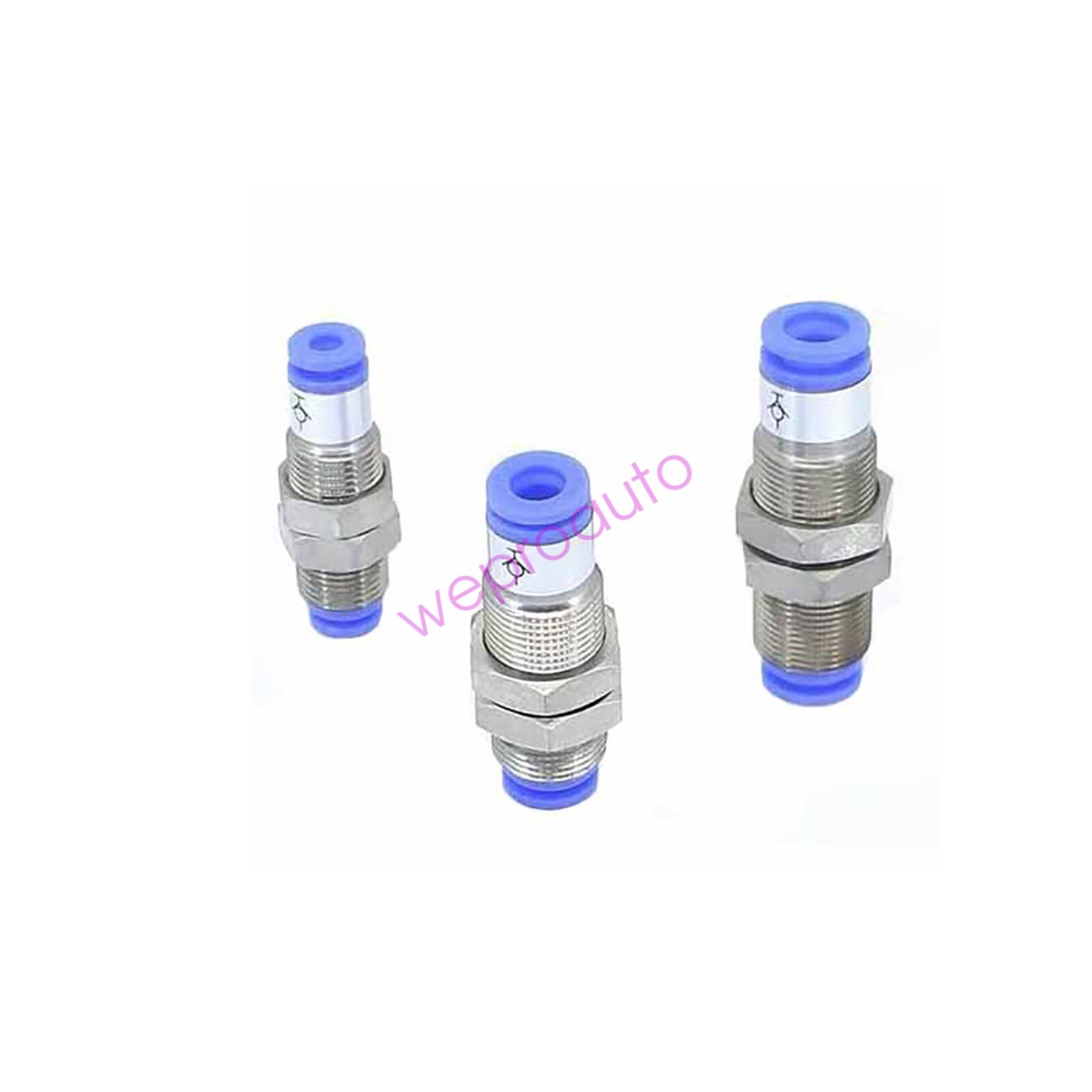 15pcs SMC KCE04-00 Self-sealing Straight Through Baffle Through Plate Check ✦KD