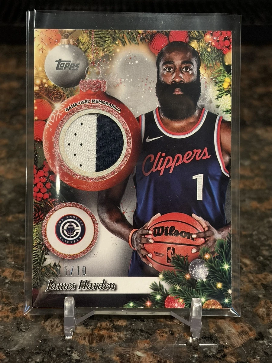 Topps James Harden Basketball Serial Numbered Sports Trading Cards