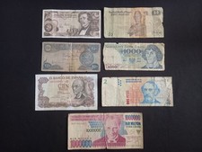 WORLD BANKNOTES GRAVEYARD #4 - Circulated / Damaged