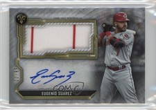 2020 Topps Triple Threads Single Jumbo Relics 20/99 Eugenio Suarez Auto 7ut