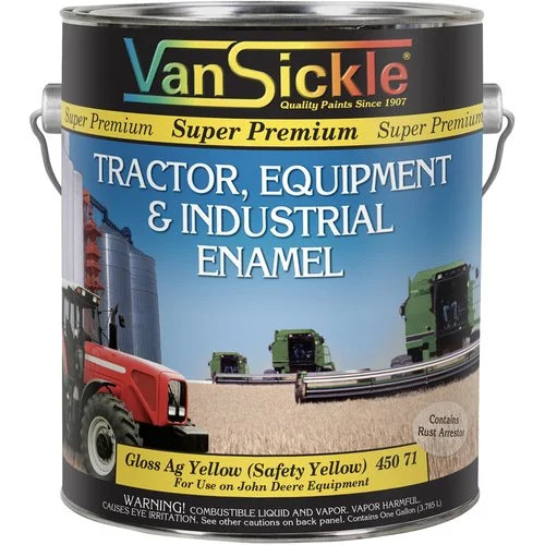 John Deere Yellow Tractor Paint Gallon