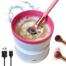 Limpiador de brochas de maquillaje completamente automático Herramienta de belleza eléctrica Máquina limpiadora