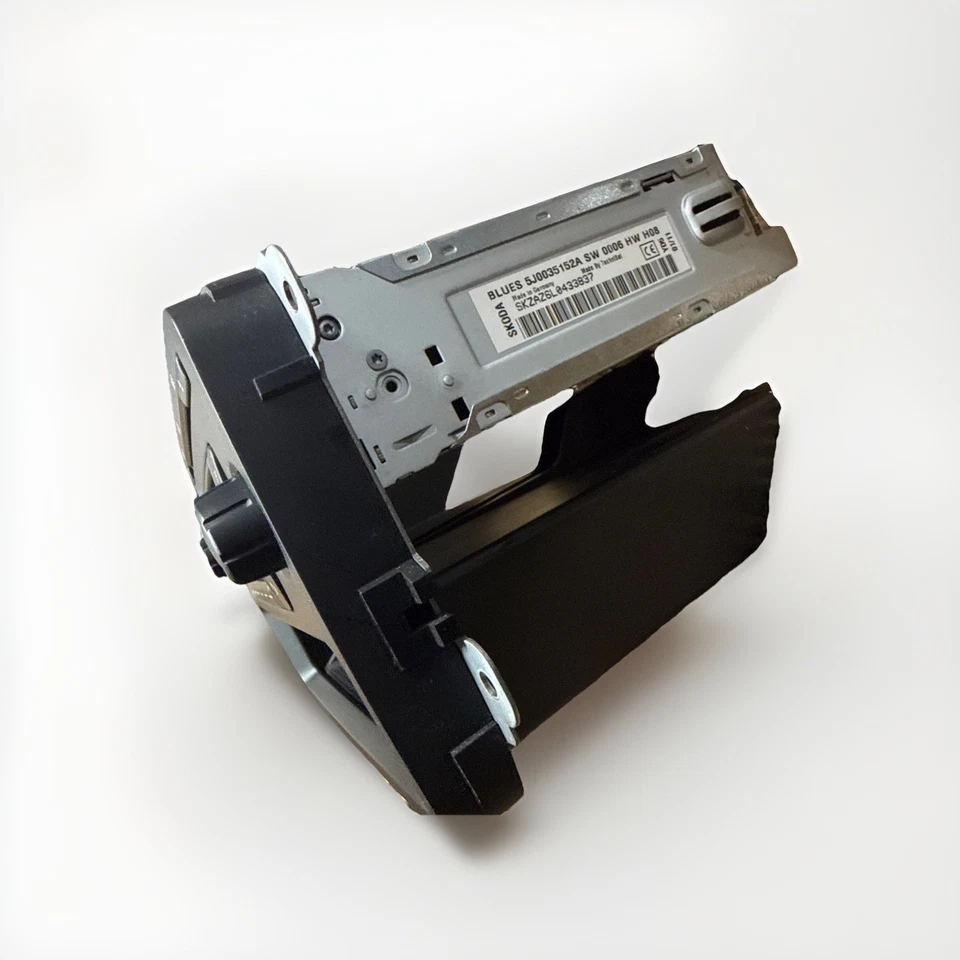 Radio - Blues - inkl. Code Skoda Roomster 1.4 MPI 5J 5J0035152A - Bild 3 von 4