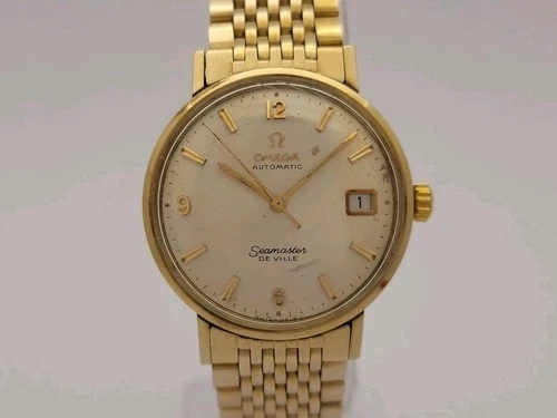 Omega Seamaster De Ville LL6066 - Original Bracelet 14k Gold Fill Automatic 560