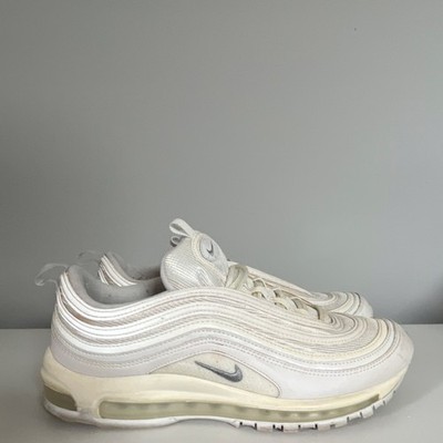 Nike Air Max 97 Triple White Wolf Gray 921826-101 Low Top Men's Sneaker Athletic