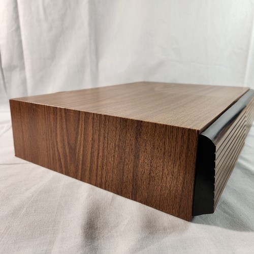 Taśma kasetowa Sztuczne drewno Ziarno Etui do przechowywania 2 szuflady (40 taśm) Vintage - Zdjęcie 3 z 14