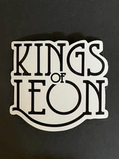 Kings of Leon Sticker Logo Indie Alternative Rock Band for Laptops etc New!