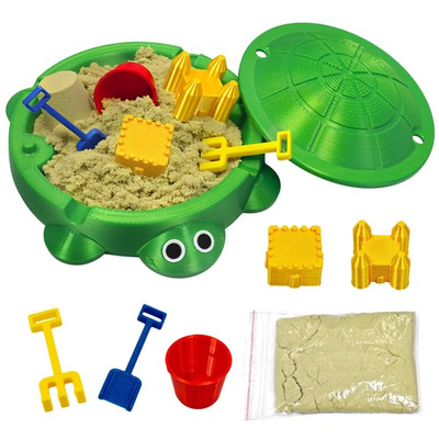 #ad Mini Turtle Sandbox Zen Garden for Desk Kit Accessories Gifts With Eyes 2x2x2 In $26.99