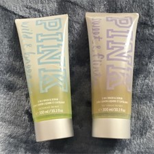 PINK 2-in-1 Body Scrub Wash Wild  Breezy Sweet  Flirty 300ml Victoria's Secret