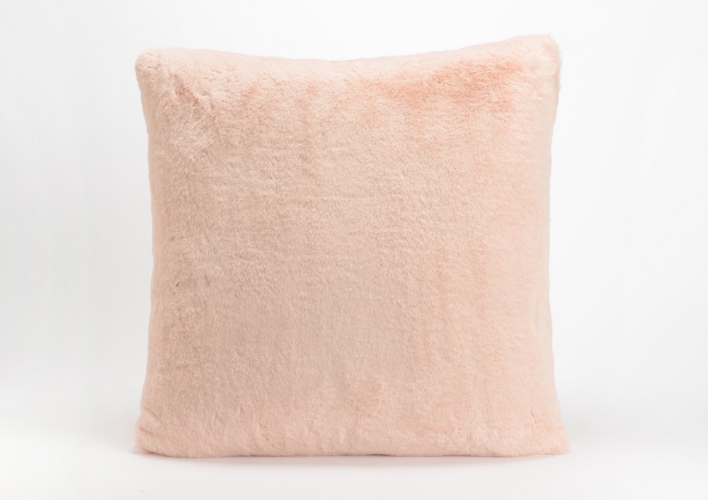 Coussin vieux rose 50x50 cm décoration canapé salon et chambre