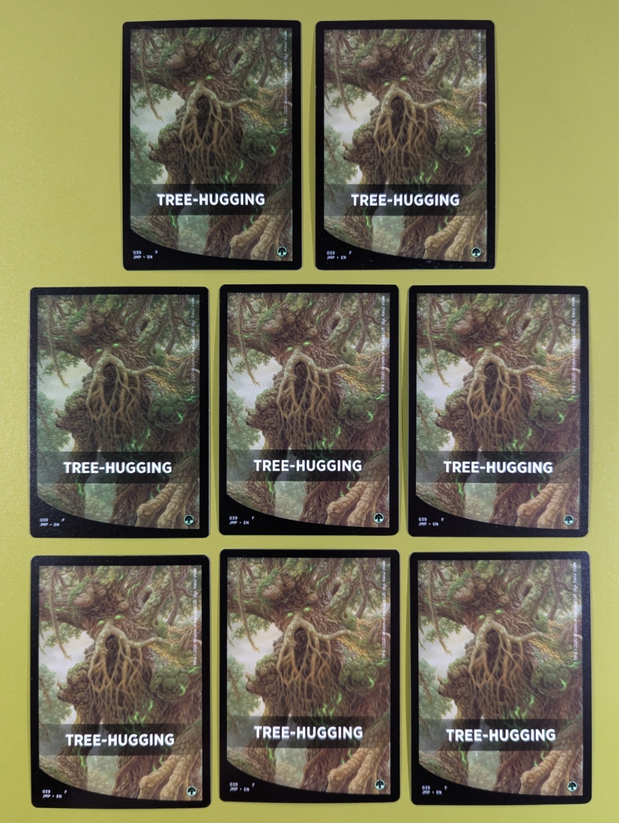 8 Jumpstart Tree-Hugging Theme Card Magic the Gathering MTG 8