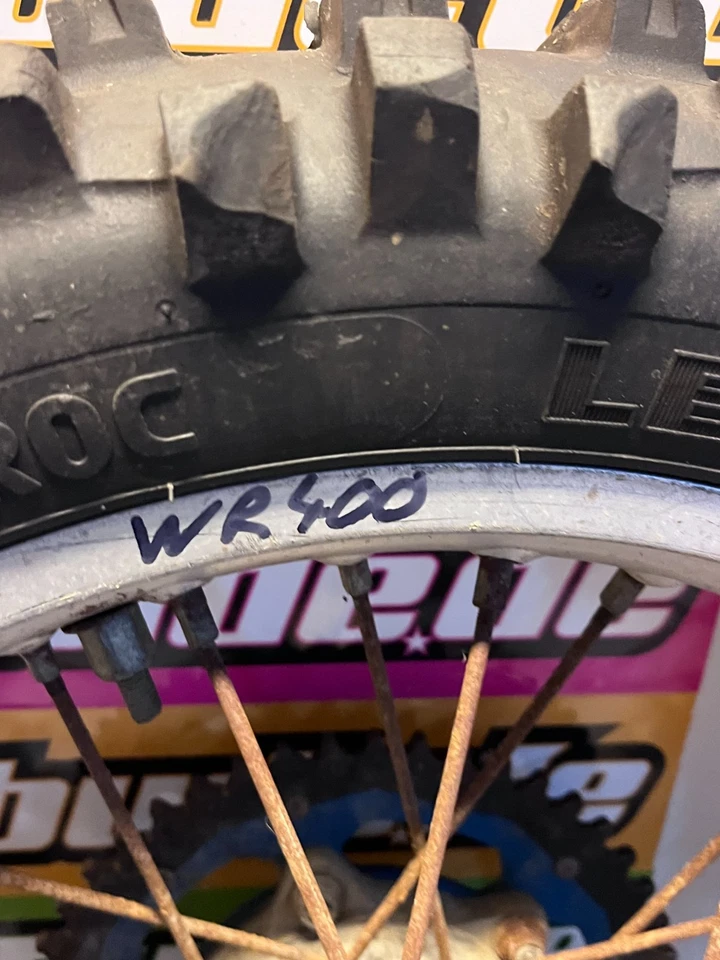 Yamaha Hinterrad Felge WR WRF 400 426 18 x 2,15 Wheel Takasago Rear - Bild 3 von 4