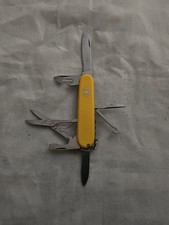 Victorinox Taschenmesser Klappmesser Swiss Made Multi Tool Gelb, Officer Suisse
