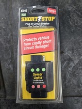 Short Stop Plug-in Circuit Breaker Trailer Wiring Light Tester Short Protector