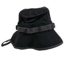 Nike Unisex Medium Black Dri-FIT Apex Bucket Hat Active Outdoor Performance NWT