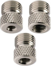 3 Set of Airbrush Hose Adaptor Fitting 1/8" Male to Badger Paasche Aztec Airbrus
