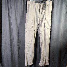 Boy Scouts of America Classic Fit Switchback Convertible Cargo Pants Large Green