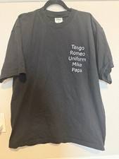 Shaka Wear Adult Max Heavyweight Stylish Black T Shirt Casual - Size XL Unisex