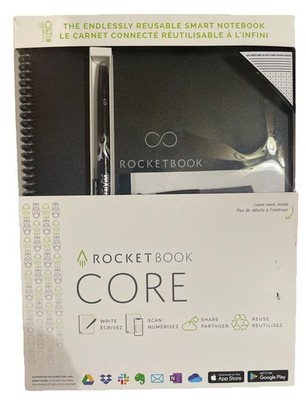 Rocketbook Smart Spiral Notebook 1 Subject No Rule Core Dot-Grid 32 Page 8.5x11