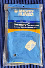 9 Vacuum Cleaner Bags for Sears Kenmore 5055 50557 50558 Panasonic C-5 C5 C Q