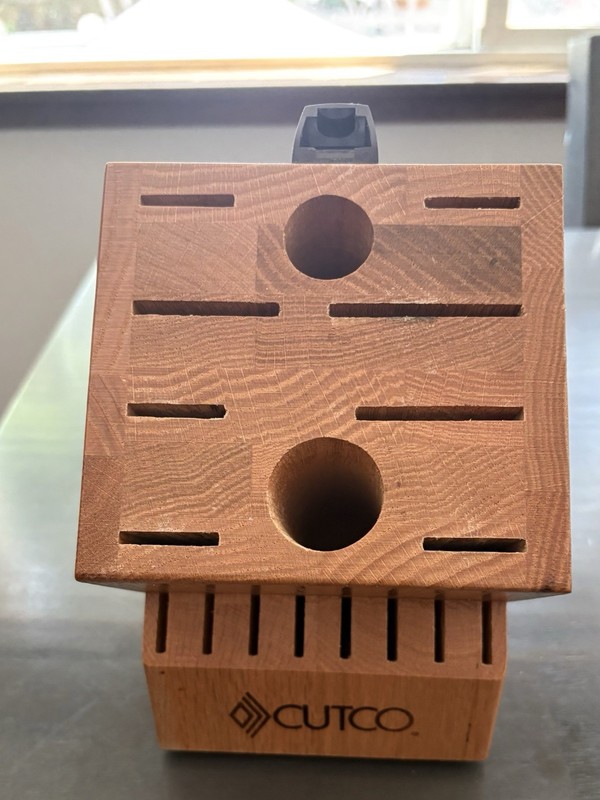 Cutco 18 Slot Plus 1  Knife Block Only
