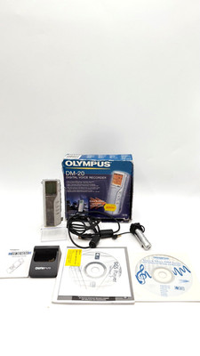Olympus DM-20 Digital Voice Recorder - Diktiergerät - 128 MB - Zubehör - OVP