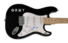 Orgy Jay Gordon Signed Autograph Electric Guitar Band Singer Blue Monday BAS COA
