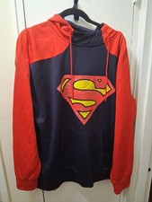 DC Comics Superman 2 Hooded Sweatshirt Zipper X Large Set