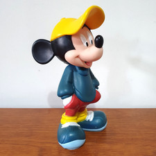 Vintage Disney Mickey Mouse Plastic Empty Bubble Bath Bottle Grosvenor England