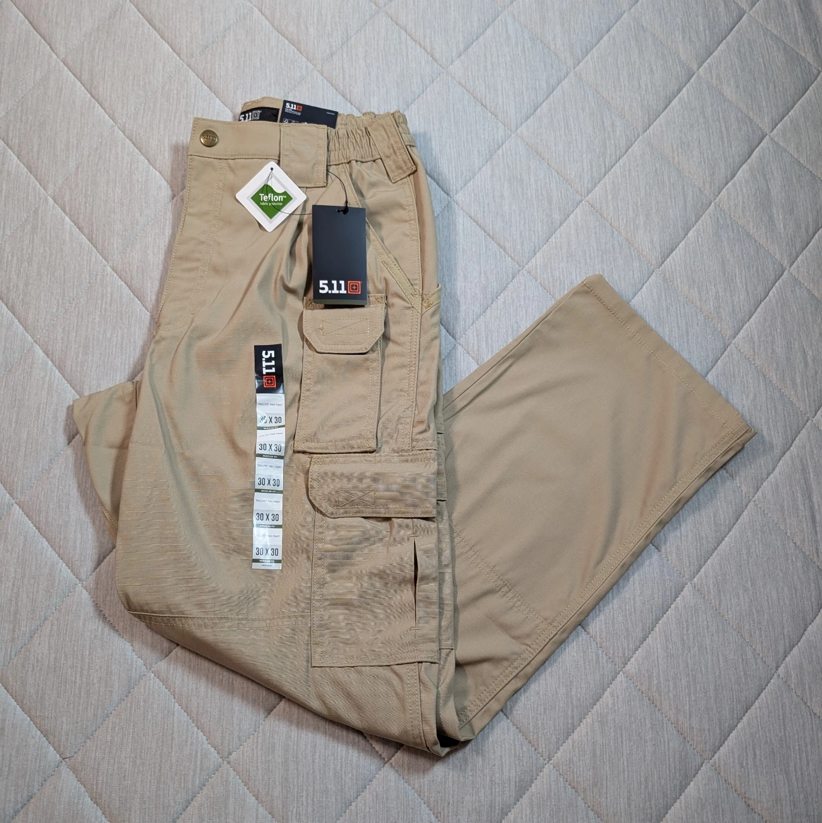 5.11 Tactical Taclite Pro Pants Mens 30x30 Ripstop Cargo Hunting Active Duty Tan
Opens in a new wind