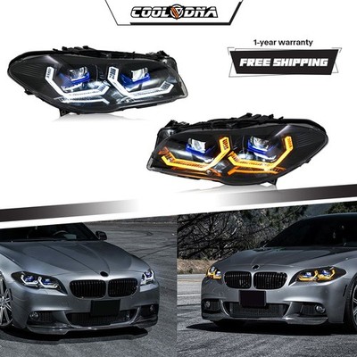 Voll LED Scheinwerfer für BMW 5er F10 F11 2010 2013 Scheinwerfer Headlight paar