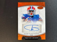 Trevon Grimes 2021 ASPIRE Auto Autograph RC Florida Gators C26