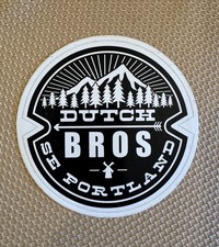 Dutch Bros Sticker  SE Portland!!  Hard to Fi...