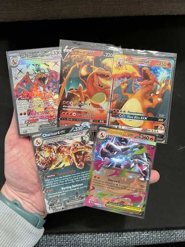 Charizard Lot Pokemon Card Collection Vintage Holos Rare Bangers Full Arts NM+