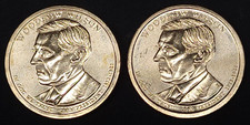 2013 D&P $1 Woodrow Wilson Presidential Dollar coin set - NIFC